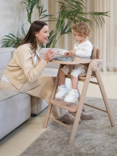 Изображение товара Стульчик для кормления Amarobaby Easy Grow / AB25-23EG/12 (коричневый)