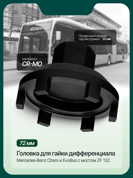 Изображение товара Головка слесарная RockForce RF-5256 (66651)