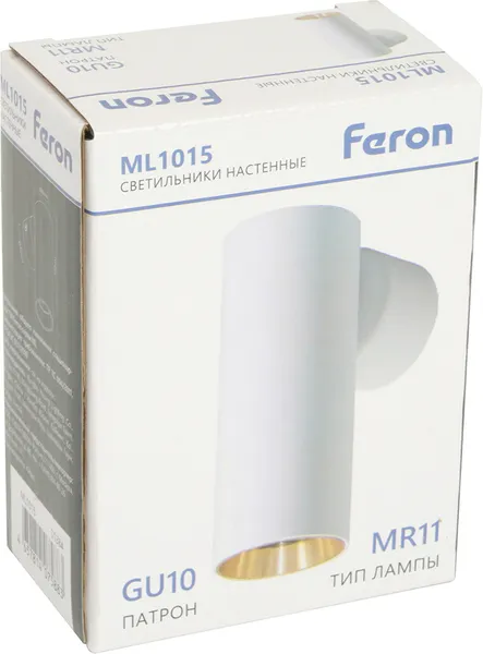 Изображение товара Бра Feron  ML1015 / 51384 (белый/золотистый)