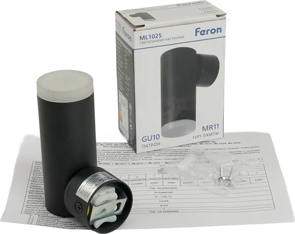 Изображение товара Бра Feron ML1025 / 51395 (черный)