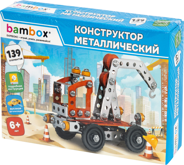 Изображение товара Конструктор BamBox Кран / 667032 (139эл)