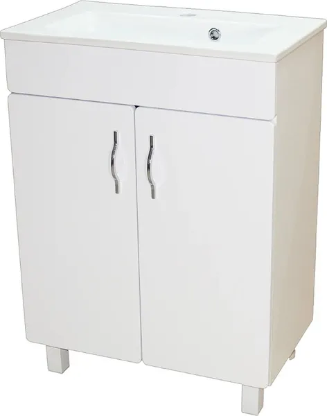 Тумба с умывальником СанитаМебель Камелия-64.35 Д5 + Dom Interio Izi 61