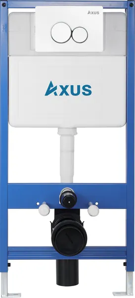 Изображение товара Инсталляция для унитаза Axus 011D с кнопкой 097EW