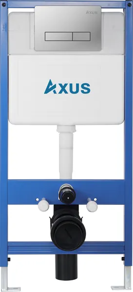 Изображение товара Инсталляция для унитаза Axus 011D с кнопкой 097HDS