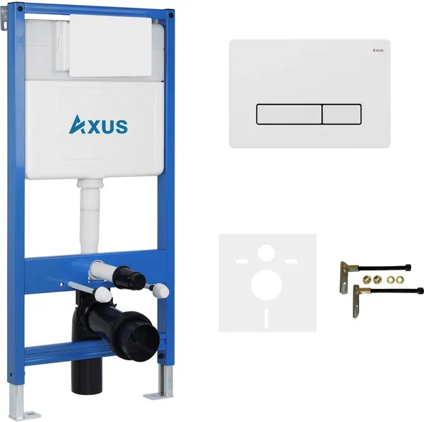Изображение товара Инсталляция для унитаза Axus 011D с кнопкой 097HDW