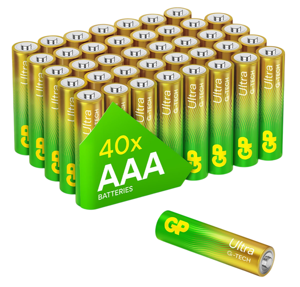 Комплект батареек GP Batteries Ultra LR03/24AUETA21-2GSB4 (40шт) — фото 3