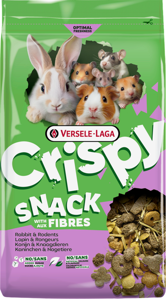 Корм для грызунов Versele-Laga Crispy Snack Fibres / 461814 (12.5кг) — фото 5
