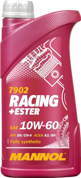 Изображение товара Моторное масло Mannol Racing+Ester 10W60 / MN7902-1 (1л)