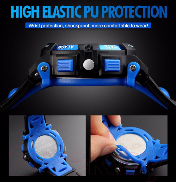 Изображение товара Часы наручные детские Skmei 1163-2 (синий)