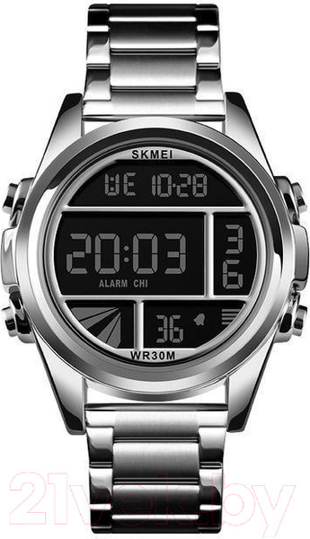 Изображение товара Часы наручные унисекс Skmei 1448-1 (серебристый)