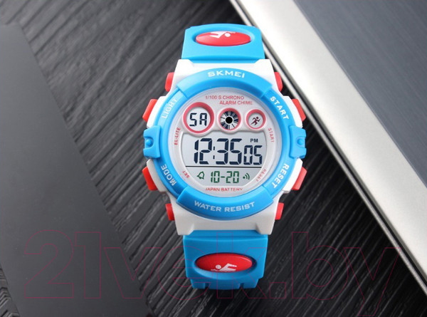 Изображение товара Часы наручные детские Skmei 1451-3 (белый/синий)