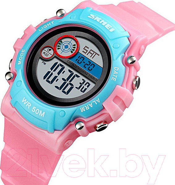 Изображение товара Часы наручные детские Skmei 1477-5 (розовый/синий)