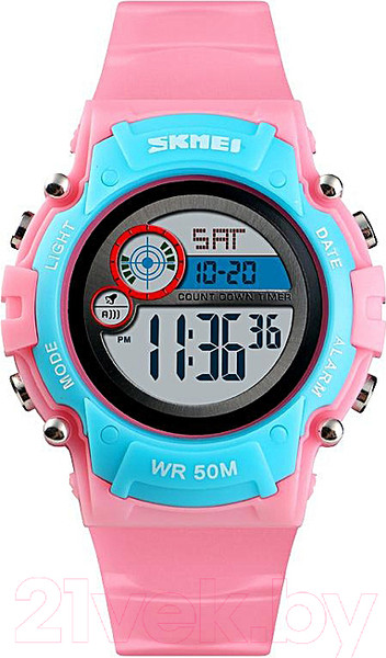 Изображение товара Часы наручные детские Skmei 1477-5 (розовый/синий)