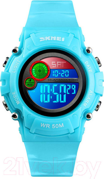 Изображение товара Часы наручные детские Skmei 1477-3 (светло-синий)