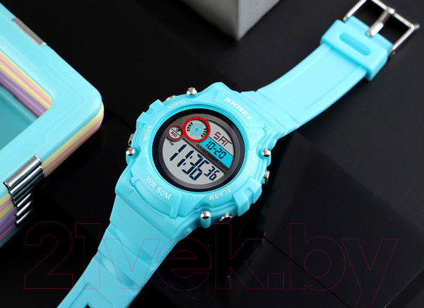 Изображение товара Часы наручные детские Skmei 1477-3 (светло-синий)