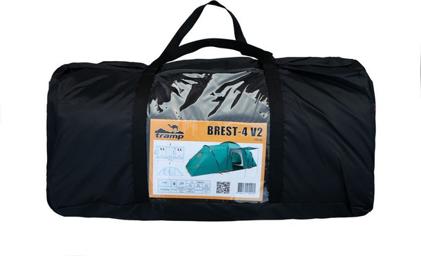 Изображение товара Палатка Tramp Brest 4 V2 / TRT-82