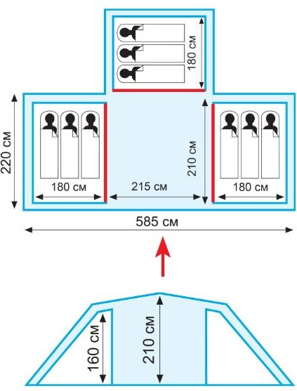 Изображение товара Палатка Tramp Brest 9 V2 / TRT-84