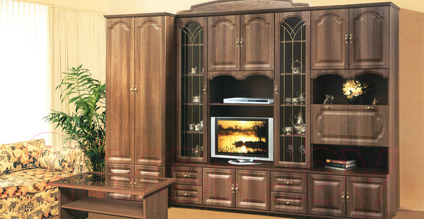 Изображение товара Тумба Мебель-Неман Романтика ВК-09-06 (орех темный)