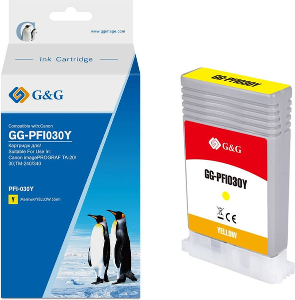 Изображение товара Картридж G&G GG-PFI030Y