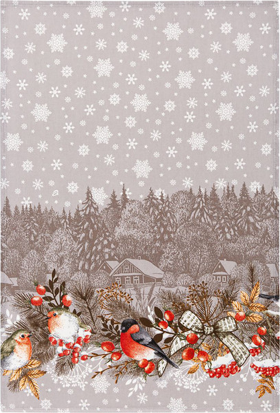 Изображение товара Полотенце АртПостель Музыка зимы скатерть (50x70)