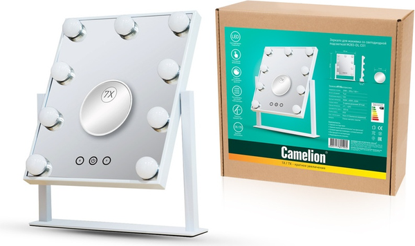 Изображение товара Зеркало косметическое Camelion M283-DL C01 / 13004
