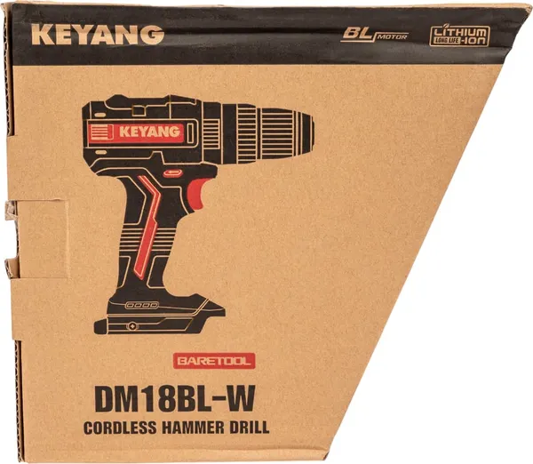 Изображение товара Аккумуляторная дрель-шуруповерт KEYANG DM18BL-W (Bare)