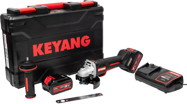 Изображение товара Угловая шлифовальная машина KEYANG DG20BLH-125PV (Set)