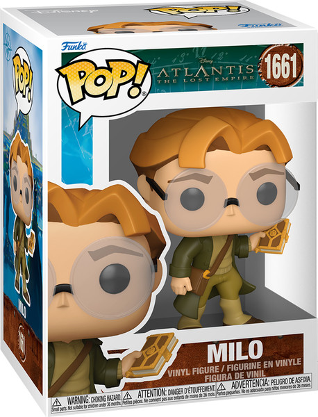 Фигурка коллекционная Funko POP! Disney. Atlantis The Lost Empire. Milo / Fun86289 — фото 6