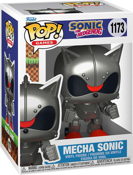 Фигурка коллекционная Funko POP! Games. Sonic The Hedgehog. Mecha Sonic / Fun90836 — фото 6