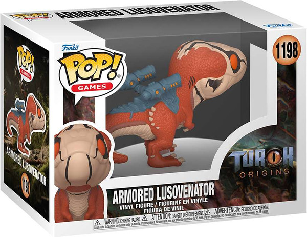 Фигурка коллекционная Funko POP! Games. Turok. Armored Lusovenator / Fun91470 — фото 6