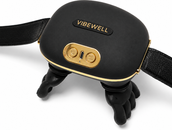 Изображение товара Массажный воротник VibeWell P-054 (черный)