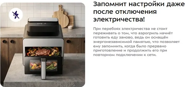 Изображение товара Аэрогриль Kitfort KT-8161