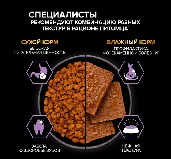 Изображение товара Влажный корм для кошек Pro Plan Паштет с индейкой (75г)
