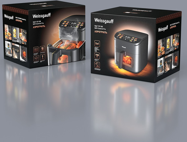 Изображение товара Аэрогриль Weissgauff WAF 727 DB WiFi Control Fry