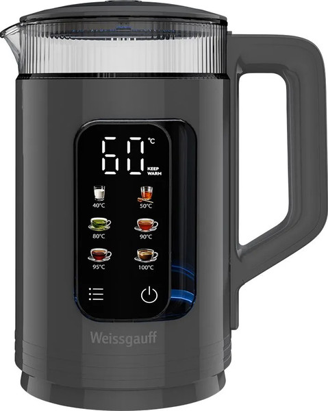 Изображение товара Электрочайник Weissgauff WK 1520 Dt Touch BodyCool