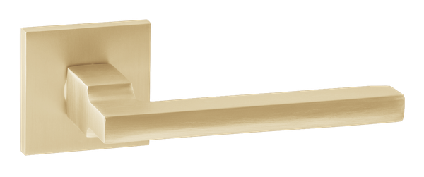Ручка дверная Tixx Магнолия 230-03 slim SSG (золото матовое сатинированное) — фото 3