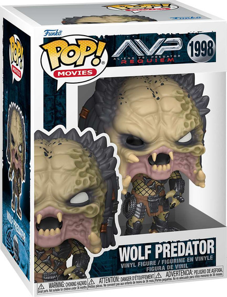 Фигурка коллекционная Funko POP! Aliens Vs Predator Requiem. Wolf Predator / Fun90242 — фото 6