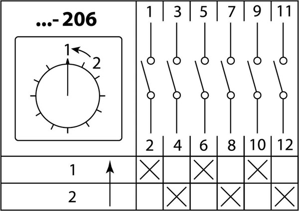 Изображение товара Переключатель TDM SQ0715-0115