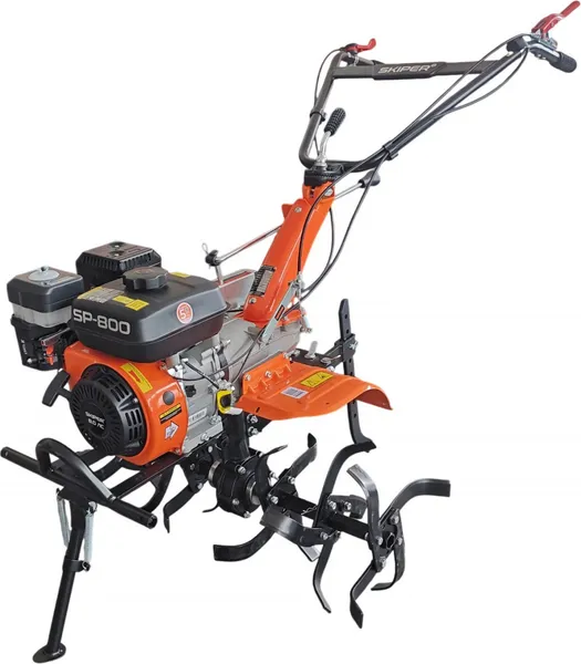 Изображение товара Мотокультиватор бензиновый Skiper SP-800 + колеса 19х7-8 (комплект)