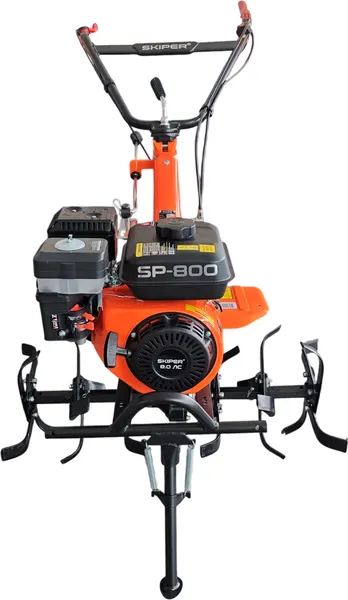 Изображение товара Мотокультиватор бензиновый Skiper SP-800 + колеса 19х7-8 (комплект)
