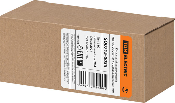 Изображение товара Переключатель TDM SQ0715-0035