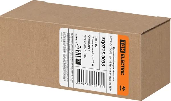 Изображение товара Переключатель TDM SQ0715-0036
