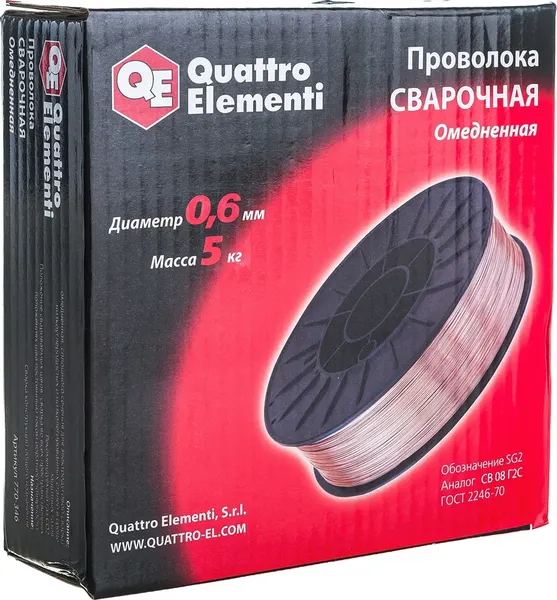Изображение товара Проволока сварочная Quattro Elementi 770-346