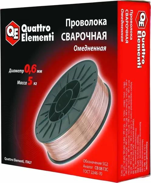 Изображение товара Проволока сварочная Quattro Elementi 770-346
