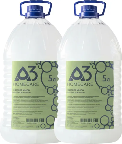 Изображение товара Набор мыла A3 HomeCare Цветущая липа (2x5л)