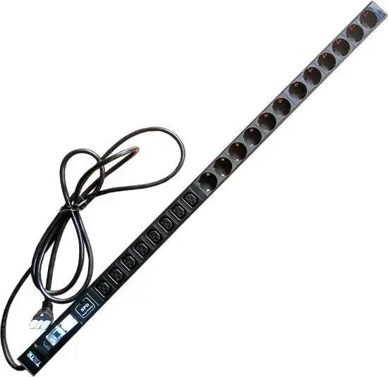 Изображение товара Распределитель питания Lanmaster TWT-PDV-12GS-8C3-GP