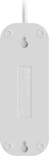 Изображение товара Удлинитель Defender R330 / 99368 (1.5м, белый)