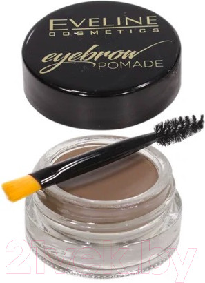 Изображение товара Помада для бровей Eveline Cosmetics Eyebrow Pomade тон Soft Brown (4г)
