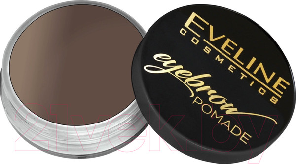Изображение товара Помада для бровей Eveline Cosmetics Eyebrow Pomade тон Soft Brown (4г)