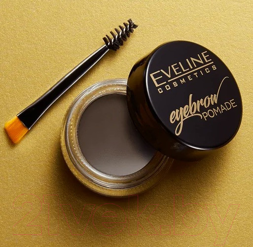 Изображение товара Помада для бровей Eveline Cosmetics Eyebrow Pomade тон Soft Brown (4г)